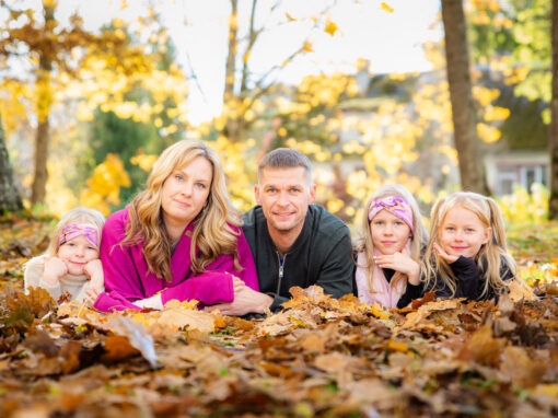 Anni ja Andrese pere